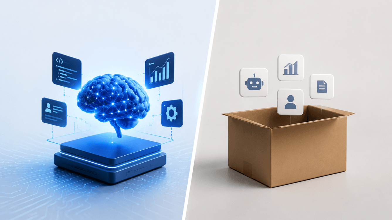 Custom AI vs Off the Shelf: AI Product vs AI Feature