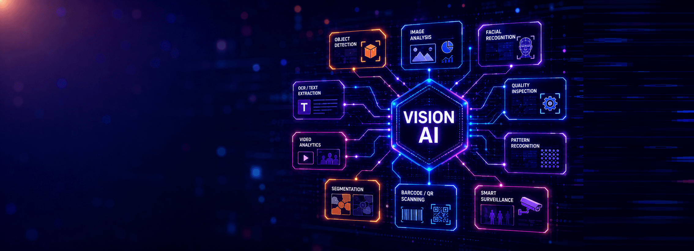 Computer Vision AI service hero illustration