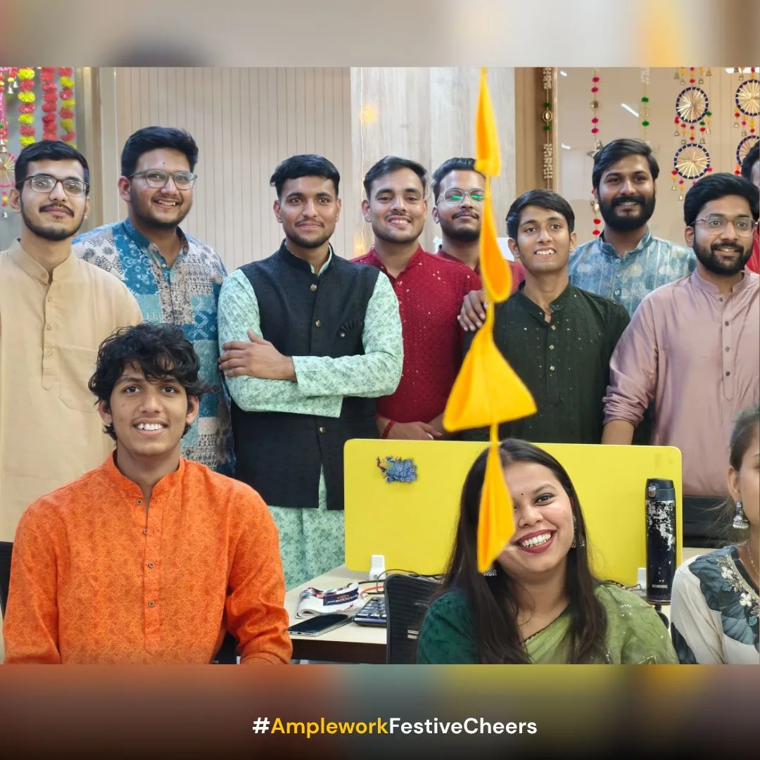 Team members spending time together in the office